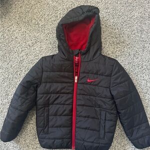 Nike fleece lined jacket size 7 NWOT